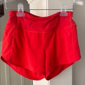 Lululemon Speed Up Mid-Rise 4” Shorts